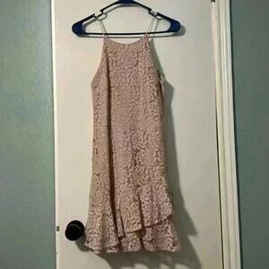 NWT pink lace dress
